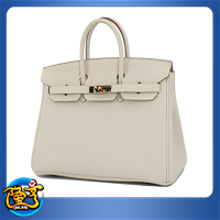 HERMÈS 愛馬仕 Birkin 25  Craie 奶昔白 Togo牛皮《​玫瑰金釦》​