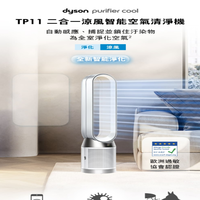 dyson 戴森TP12 Purifier Cool De-NOx 二合一甲醛NOx偵測涼風空氣清淨機(白金色)